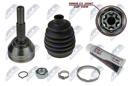 Gelenksatz, Antriebswelle Vorderachse links Vorderachse rechts NTY NPZ-CH-021 Bild Gelenksatz, Antriebswelle Vorderachse links Vorderachse rechts NTY NPZ-CH-021