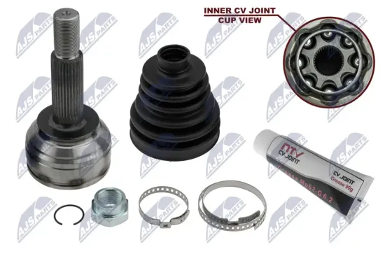 Gelenksatz, Antriebswelle Hinterachse Hinterachse links Hinterachse rechts Hinterachse links Hinterachse rechts NTY NPZ-CH-034 Bild Gelenksatz, Antriebswelle Hinterachse Hinterachse links Hinterachse rechts Hinterachse links Hinterachse rechts NTY NPZ-CH-034