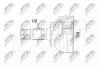 Gelenksatz, Antriebswelle radseitig NTY NPZ-CT-022 Bild Gelenksatz, Antriebswelle radseitig NTY NPZ-CT-022