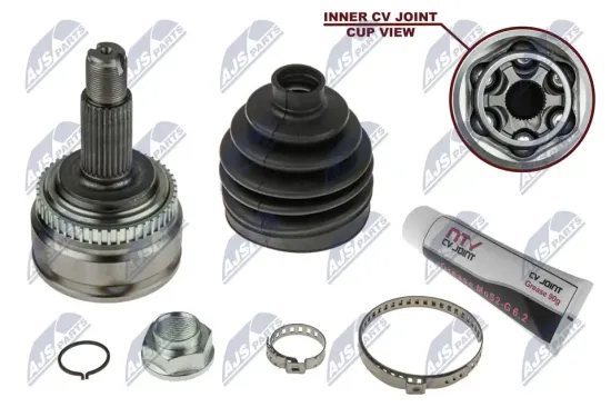 Gelenksatz, Antriebswelle Vorderachse radseitig NTY NPZ-DW-028 Bild Gelenksatz, Antriebswelle Vorderachse radseitig NTY NPZ-DW-028