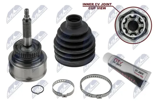 Gelenksatz, Antriebswelle Vorderachse radseitig NTY NPZ-DW-031 Bild Gelenksatz, Antriebswelle Vorderachse radseitig NTY NPZ-DW-031