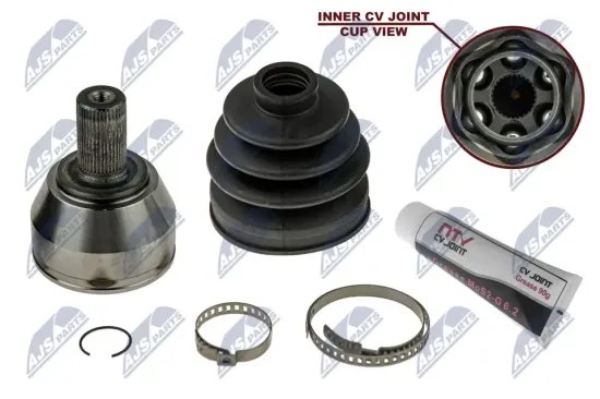 Gelenksatz, Antriebswelle radseitig Vorderachse NTY NPZ-FR-039 Bild Gelenksatz, Antriebswelle radseitig Vorderachse NTY NPZ-FR-039