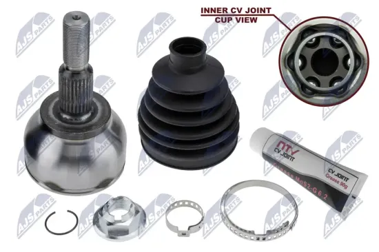 Gelenksatz, Antriebswelle Vorderachse rechts Vorderachse links NTY NPZ-FR-054 Bild Gelenksatz, Antriebswelle Vorderachse rechts Vorderachse links NTY NPZ-FR-054