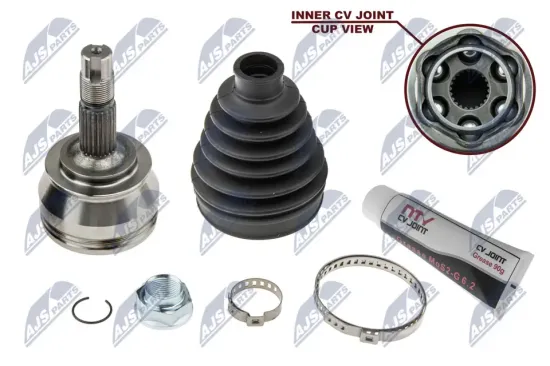 Gelenksatz, Antriebswelle radseitig Vorderachse links Vorderachse rechts NTY NPZ-FT-001 Bild Gelenksatz, Antriebswelle radseitig Vorderachse links Vorderachse rechts NTY NPZ-FT-001