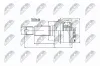 Gelenksatz, Antriebswelle Hinterachse links Hinterachse rechts NTY NPZ-HD-047