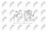 Gelenksatz, Antriebswelle radseitig NTY NPZ-HD-060