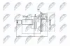 Gelenksatz, Antriebswelle radseitig Vorderachse NTY NPZ-HY-501 Bild Gelenksatz, Antriebswelle radseitig Vorderachse NTY NPZ-HY-501