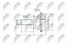 Gelenksatz, Antriebswelle radseitig NTY NPZ-HY-535 Bild Gelenksatz, Antriebswelle radseitig NTY NPZ-HY-535
