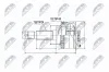 Gelenksatz, Antriebswelle Vorderachse rechts Vorderachse links NTY NPZ-KA-345