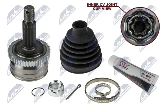 Gelenksatz, Antriebswelle radseitig Vorderachse links Vorderachse rechts NTY NPZ-KA-368 Bild Gelenksatz, Antriebswelle radseitig Vorderachse links Vorderachse rechts NTY NPZ-KA-368