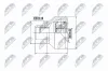 Gelenksatz, Antriebswelle radseitig NTY NPZ-LR-001 Bild Gelenksatz, Antriebswelle radseitig NTY NPZ-LR-001