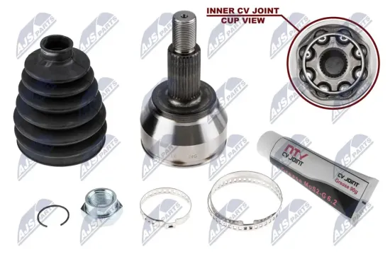 Gelenksatz, Antriebswelle Hinterachse links Hinterachse rechts radseitig NTY NPZ-LR-020 Bild Gelenksatz, Antriebswelle Hinterachse links Hinterachse rechts radseitig NTY NPZ-LR-020