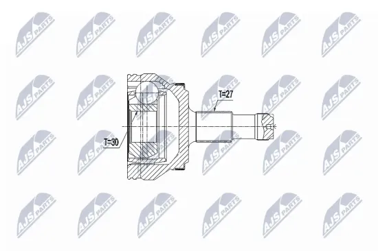 Gelenksatz, Antriebswelle radseitig Hinterachse Hinterachse NTY NPZ-ME-019 Bild Gelenksatz, Antriebswelle radseitig Hinterachse Hinterachse NTY NPZ-ME-019