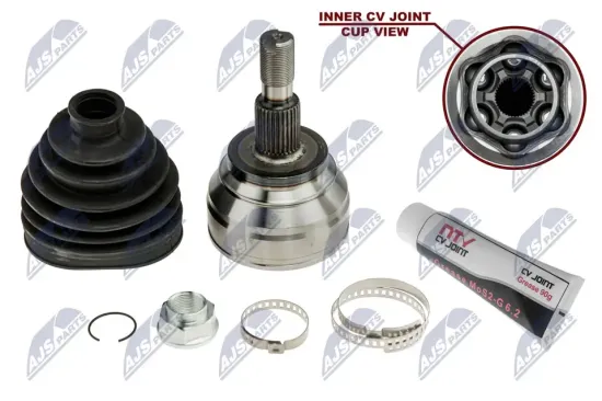 Gelenksatz, Antriebswelle Vorderachse rechts Vorderachse links NTY NPZ-ME-024 Bild Gelenksatz, Antriebswelle Vorderachse rechts Vorderachse links NTY NPZ-ME-024