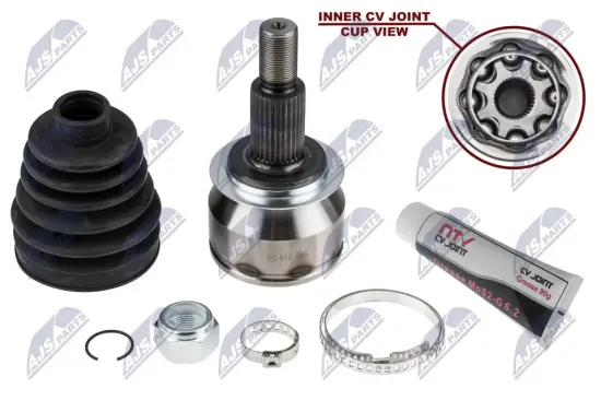 Gelenksatz, Antriebswelle Vorderachse links Vorderachse rechts NTY NPZ-MZ-062 Bild Gelenksatz, Antriebswelle Vorderachse links Vorderachse rechts NTY NPZ-MZ-062