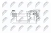 Gelenksatz, Antriebswelle radseitig Vorderachse NTY NPZ-NS-011 Bild Gelenksatz, Antriebswelle radseitig Vorderachse NTY NPZ-NS-011
