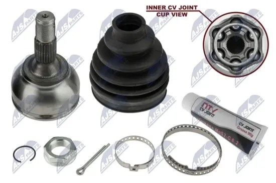 Gelenksatz, Antriebswelle Vorderachse links Vorderachse rechts NTY NPZ-PE-034 Bild Gelenksatz, Antriebswelle Vorderachse links Vorderachse rechts NTY NPZ-PE-034