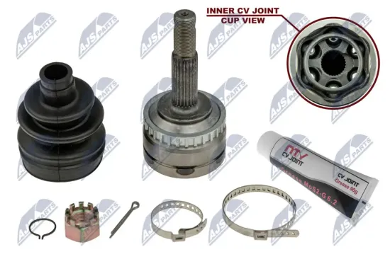 Gelenksatz, Antriebswelle Vorderachse links Vorderachse rechts NTY NPZ-PL-007 Bild Gelenksatz, Antriebswelle Vorderachse links Vorderachse rechts NTY NPZ-PL-007
