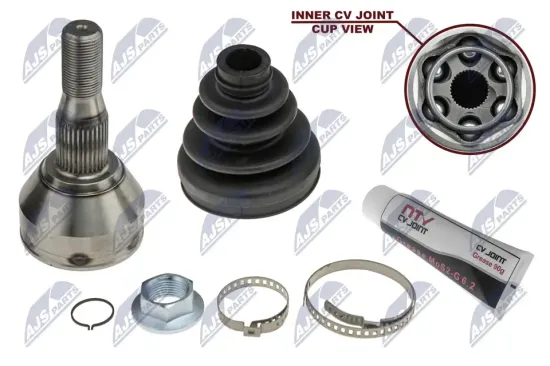 Gelenksatz, Antriebswelle Vorderachse rechts Vorderachse links NTY NPZ-PL-030 Bild Gelenksatz, Antriebswelle Vorderachse rechts Vorderachse links NTY NPZ-PL-030