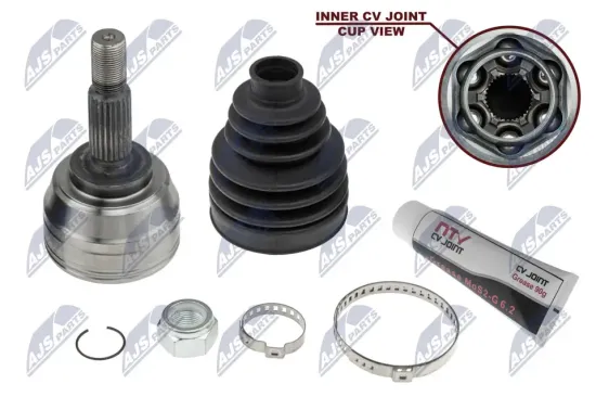 Gelenksatz, Antriebswelle Vorderachse rechts Vorderachse links Vorderachse links NTY NPZ-RE-007 Bild Gelenksatz, Antriebswelle Vorderachse rechts Vorderachse links Vorderachse links NTY NPZ-RE-007