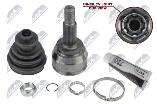 Gelenksatz, Antriebswelle Vorderachse Vorderachse links Vorderachse rechts NTY NPZ-RE-063 Bild Gelenksatz, Antriebswelle Vorderachse Vorderachse links Vorderachse rechts NTY NPZ-RE-063