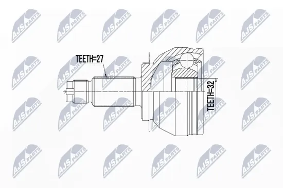Gelenksatz, Antriebswelle Vorderachse links Vorderachse rechts NTY NPZ-SB-026 Bild Gelenksatz, Antriebswelle Vorderachse links Vorderachse rechts NTY NPZ-SB-026