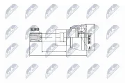 Gelenksatz, Antriebswelle Vorderachse radseitig NTY NPZ-SU-030