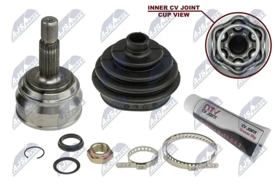 Gelenksatz, Antriebswelle Vorderachse radseitig NTY NPZ-VW-013 Bild Gelenksatz, Antriebswelle Vorderachse radseitig NTY NPZ-VW-013