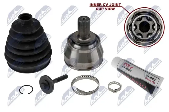Gelenksatz, Antriebswelle Vorderachse links Vorderachse rechts NTY NPZ-VW-027 Bild Gelenksatz, Antriebswelle Vorderachse links Vorderachse rechts NTY NPZ-VW-027