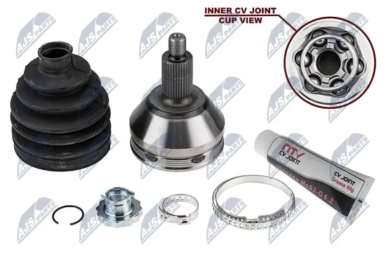 Gelenksatz, Antriebswelle Vorderachse radseitig NTY NPZ-WW-049 Bild Gelenksatz, Antriebswelle Vorderachse radseitig NTY NPZ-WW-049