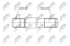 Zwischenwelle Vorderachse links NTY NWP-CH-002 Bild Zwischenwelle Vorderachse links NTY NWP-CH-002