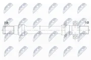 Antriebswelle Vorderachse rechts NTY NWP-MZ-004