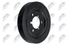 Riemenscheibe, Kurbelwelle NTY RKP-PE-012 Bild Riemenscheibe, Kurbelwelle NTY RKP-PE-012