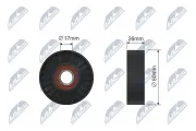 Spannrolle, Keilriemen NTY RNK-AR-011