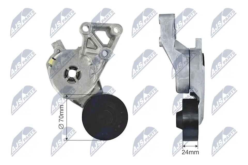 Spannrolle, Keilrippenriemen NTY RNK-AU-020