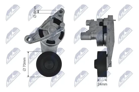 Spannrolle, Keilrippenriemen NTY RNK-AU-023 Bild Spannrolle, Keilrippenriemen NTY RNK-AU-023