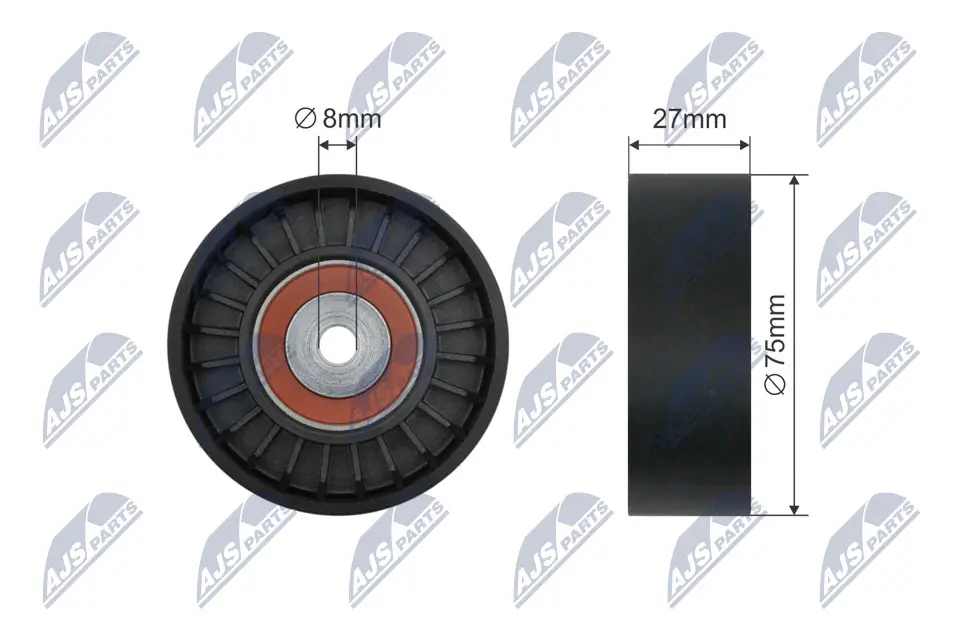 Spannrolle, Keilriemen NTY RNK-AU-032