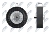 Umlenk-/Führungsrolle, Keilriemen NTY RNK-AU-035