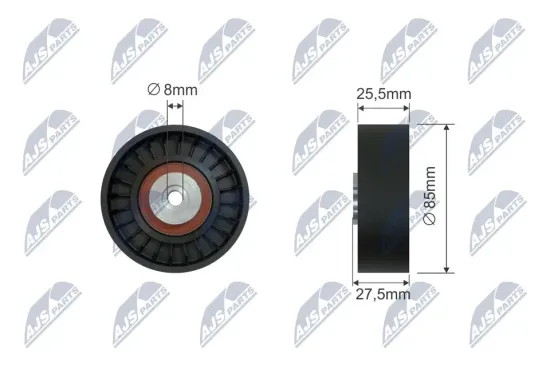 Umlenk-/Führungsrolle, Keilriemen NTY RNK-AU-038 Bild Umlenk-/Führungsrolle, Keilriemen NTY RNK-AU-038