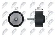 Umlenk-/Führungsrolle, Keilriemen NTY RNK-AU-039