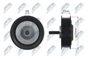 Umlenk-/Führungsrolle, Keilriemen NTY RNK-AU-041