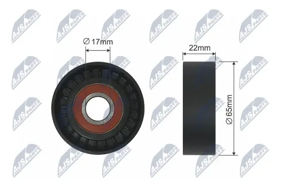 Umlenk-/Führungsrolle, Keilriemen NTY RNK-AU-055 Bild Umlenk-/Führungsrolle, Keilriemen NTY RNK-AU-055
