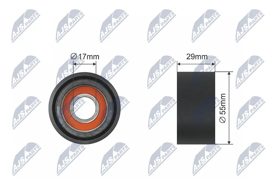 Spannrolle, Keilriemen NTY RNK-BM-038