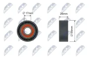 Spannrolle, Keilrippenriemen NTY RNK-BM-043