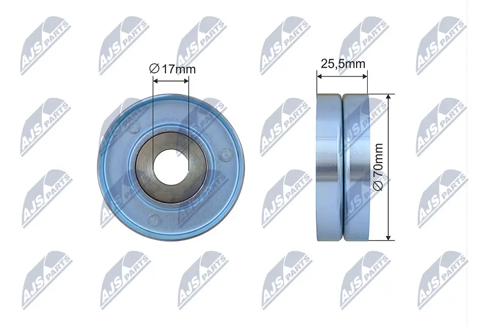 Spannrolle, Keilrippenriemen NTY RNK-BM-054