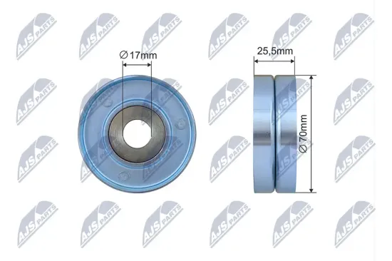 Spannrolle, Keilrippenriemen NTY RNK-BM-054 Bild Spannrolle, Keilrippenriemen NTY RNK-BM-054