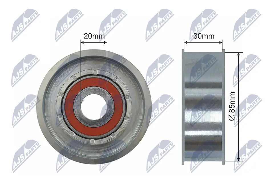Spannrolle, Keilrippenriemen NTY RNK-CH-027