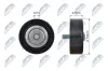 Umlenk-/F&uuml;hrungsrolle, Keilrippenriemen NTY RNK-CH-050