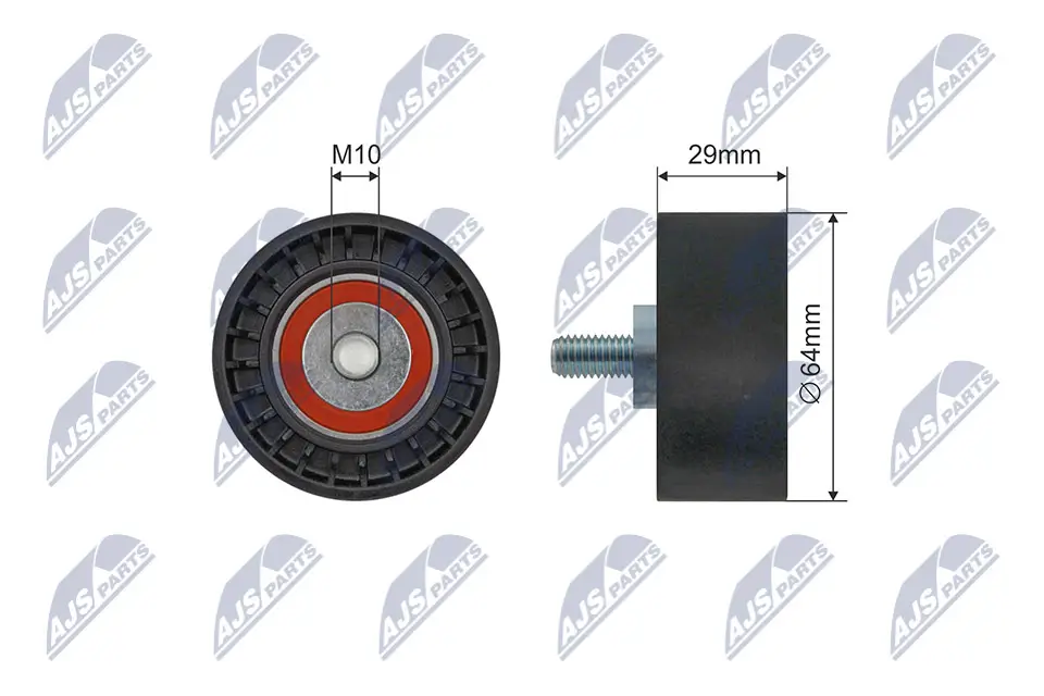 Spannrolle, Keilrippenriemen NTY RNK-CH-051