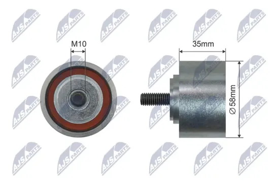 Spannrolle, Keilrippenriemen NTY RNK-CH-055 Bild Spannrolle, Keilrippenriemen NTY RNK-CH-055